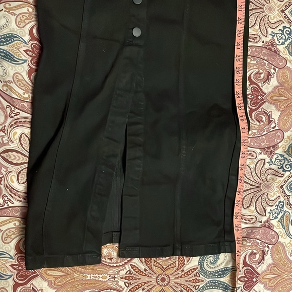 NWT Zara dark denim bustier button front dress size S - Picture 11 of 11